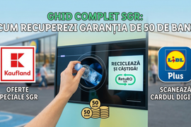 Ghid Complet SGR în România: Cum funcționează RetuRO la Kaufland, Lidl și Carrefour?