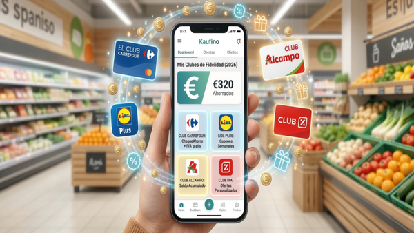 Clubes de fidelidad en supermercados españoles: Cómo ahorrar cientos de euros en 2026