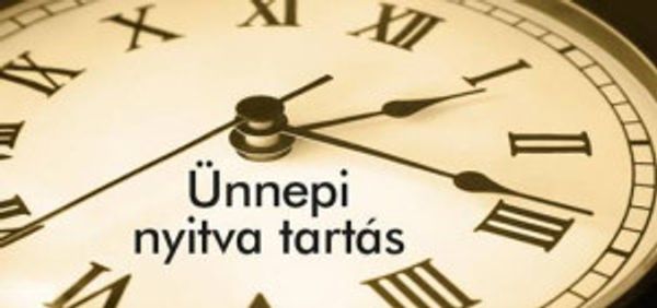 2025-ös ünnepi nyitvatartás az üzletekben