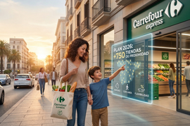 Carrefour cambia de estrategia en 2026: Apuesta por tiendas pequeñas y abrirá 750 nuevos locales