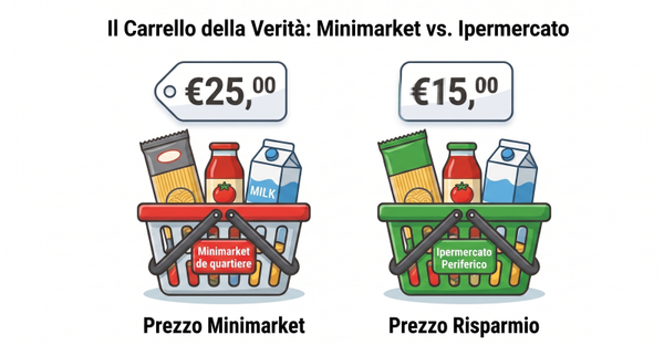 La Trappola del "Sotto Casa": Quanto ci costa davvero la spesa nei minimarket di quartiere?