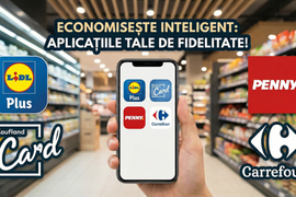 Ghidul de economisire 2026: Cum să plătești mai puțin cu aplicațiile Lidl, Kaufland, Penny și Carrefour