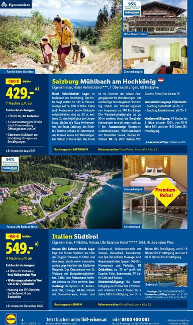 Lidl-Flugblatt - Lidl - Oktober Reise-Highlights gültig ab 30.09. bis 31.10. - seite 4
