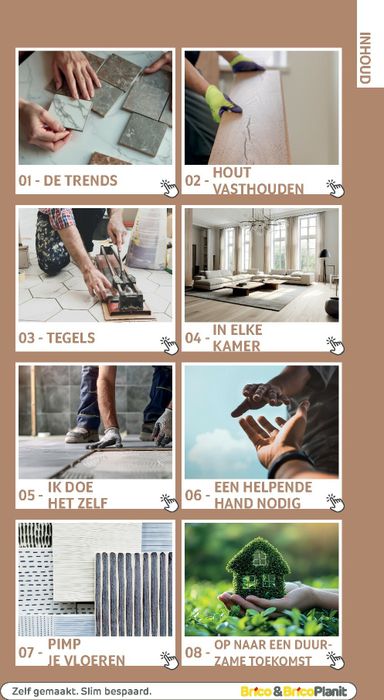 Folder Brico - Brico - Vloer Magazine van 01/01 tot 31/12 - side 3
