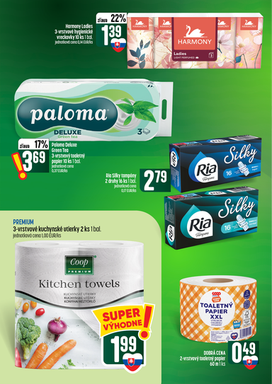 Leták COOP Jednota - COOP Jednota - Tempo od 08.10. do 14.10. - strana 62