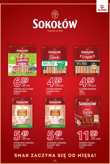 Gazetka Selgros - Selgros cash&carry - Katalog Markowe Produkty od 22.10. do 04.11. - strona 11