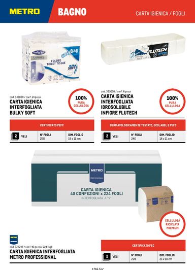 Volantino METRO - Metro - Catalogo Detergenza valido dal 04/06 al 04/06 - pagina 51