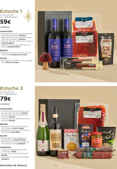 Folleto El Corte Inglés - El Corte Inglés - Cestas de Navidad del 09/10 al 25/12 - página 52