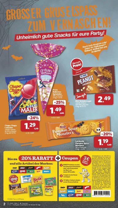 Prospekt Famila Nordwest - Famila Nordwest - Schaurig lecker gültig ab 19.10. bis 24.10. - seite 2