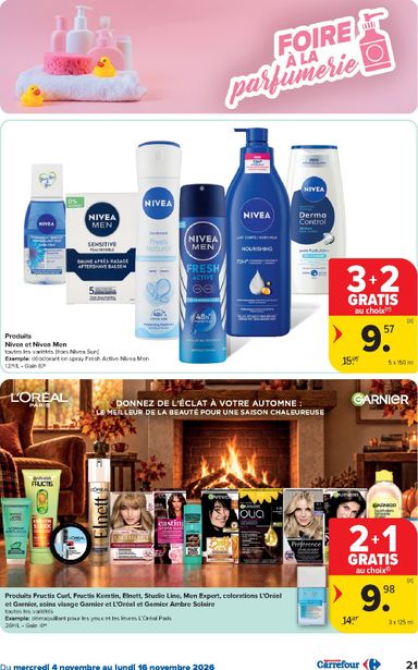 Folder Carrefour - Carrefour Hypermarchés van 04/11 tot 16/11 - side 21