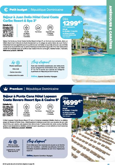 Catalogue Carrefour Market - Carrefour Market - Voyages valable dès le 22/01 au 31/12 - page 37