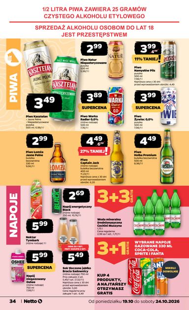 Gazetka Netto - Netto - Food od 19.10. do 24.10. - strona 34