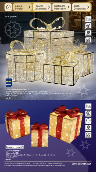 Prospekt METRO - Metro - Weihnachten gültig ab 01.10. bis 31.10. - seite 10