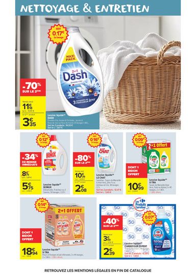 Catalogue Carrefour Market - Carrefour Market valable dès le 03/11 au 15/11 - page 58