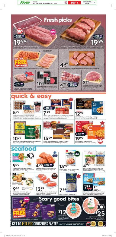 Flyer Sobeys - Sobeys valid since 10-22 until 10-28 - page 4