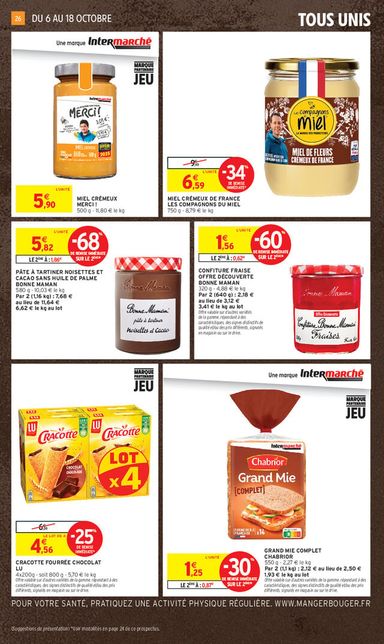 Catalogue Intermarché - Intermarché valable dès le 06/10 au 18/10 - page 26