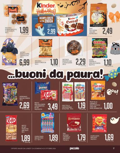 Volantino Piccolo - Piccolo valido dal 12/10 al 25/10 - pagina 17
