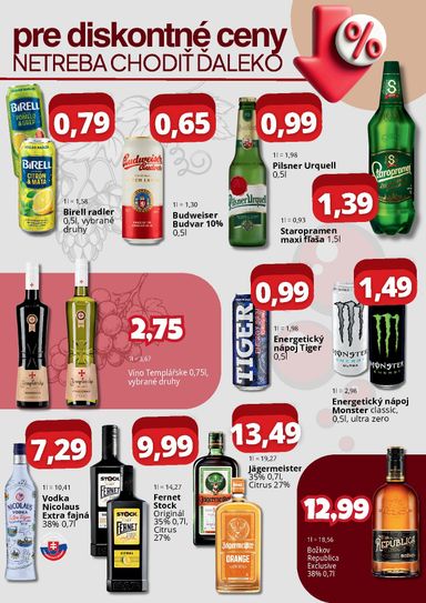 Leták CBA - CBA - Spišská Nová Ves od 30.10. do 30.11. - strana 4
