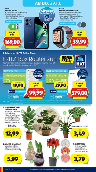 HOFER-Flugblatt - HOFER gültig ab 23.10. bis 29.10. - seite 44
