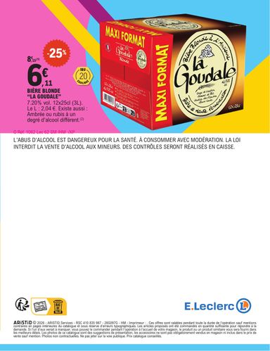 Catalogue E.Leclerc - E.Leclerc - Foire à la bière valable dès le 13/10 au 24/10 - page 17