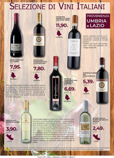 Volantino Coop - Coop - Selezione di Vini Italiani valido dal 22/10 al 18/11 - pagina 3