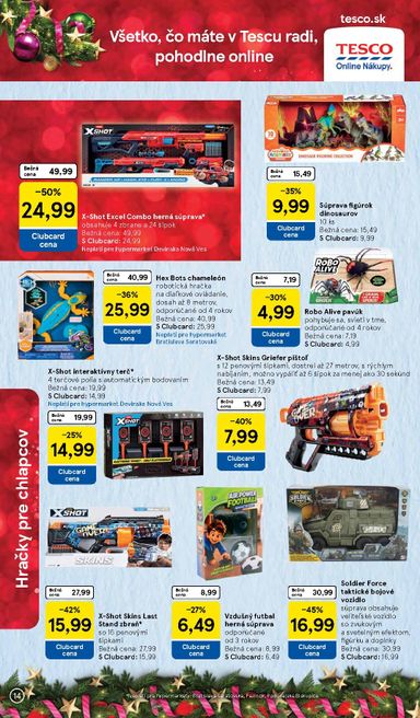 Leták Tesco - Tesco - Katalóg hračiek od 26.10. do 16.11. - strana 14
