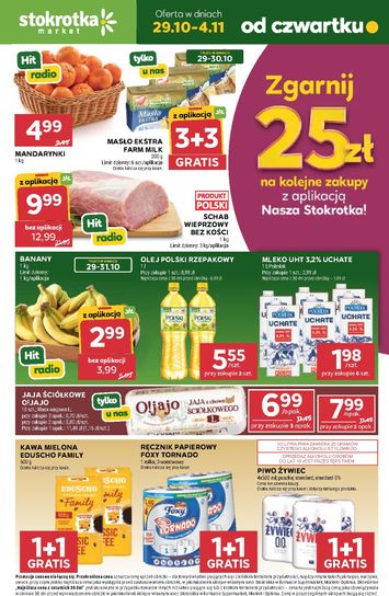 Gazetka Stokrotka - Stokrotka - Market od 29.10. do 04.11. - strona 1