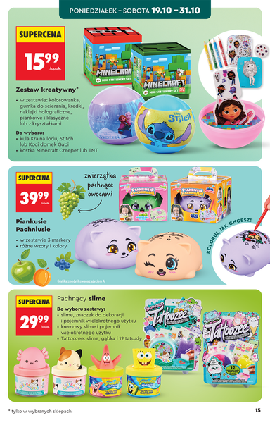 Leták Biedronka Poľsko - Biedronka Poľsko - Hity i inspiracje od 22.10. do 31.10. - strana 15