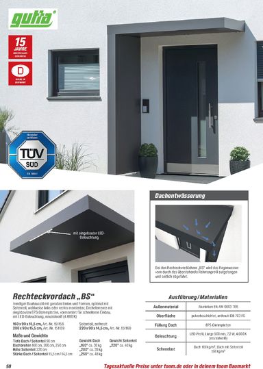 Prospekt toom - Toom - Baustoffe & Bauelemente gültig ab 01.03. bis 31.12. - seite 58