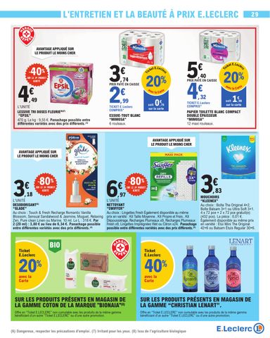 Catalogue E.Leclerc - E.Leclerc - Nos promos du moment valable dès le 13/10 au 24/10 - page 29