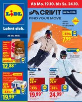 Lidl-Prospekt von Montag 19.10.