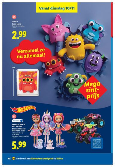 Folder Lidl - Lidl - Speelgoedboekje van 21/10 tot 24/11 - side 32