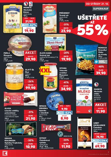 Leták Kaufland - Kaufland - Brno od 21.10. do 27.10. - strana 7