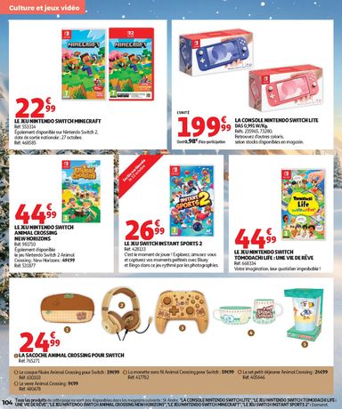 Folder Auchan - Auchan - Jouets de Noël van 16/10 tot 06/12 - side 104