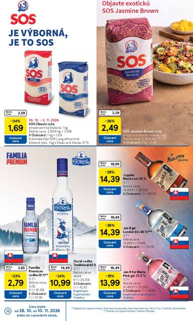 Leták Tesco - Tesco od 28.10. do 03.11. - strana 18