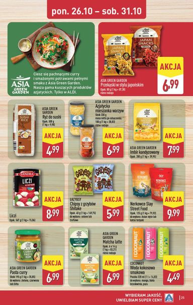 Gazetka ALDI - ALDI od 26.10. do 31.10. - strona 25
