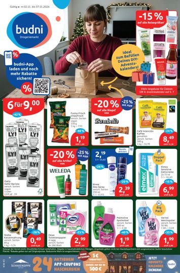 Prospekt Budni - BUDNI gültig ab 02.11. bis 07.11. - seite 1