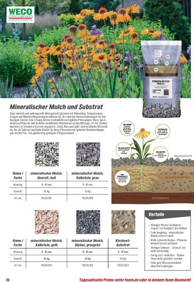 Prospekt toom - Toom - Gartenbaustoffe gültig ab 01.03. bis 31.12. - seite 76
