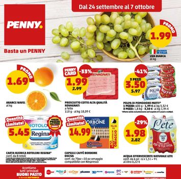 Volantino PENNY - PENNY valido dal 24/09 al 07/10 - pagina 1
