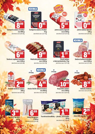 Leták COOP Jednota - COOP Jednota - Revúca od 19.10. do 08.11. - strana 2
