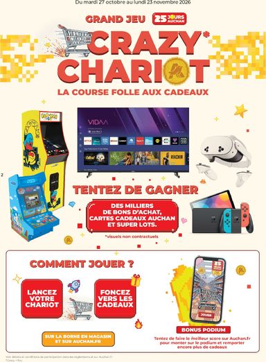 Catalogue Auchan - Auchan - 25 jours valable dès le 27/10 au 31/10 - page 2