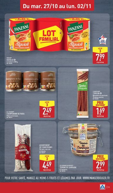 Catalogue ALDI - ALDI valable dès le 27/10 au 02/11 - page 17