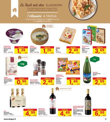 Volantino Interspar - INTERSPAR - Deutch valido dal 22/10 al 04/11 - pagina 9