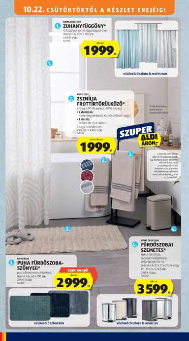 Akciós újság Aldi - Aldi érvényes 10.22.-tól 10.28.-ig - 40 oldal