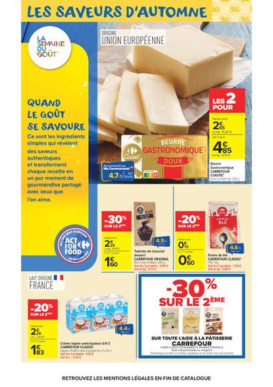 Catalogue Carrefour Market - Carrefour Market - Au Cœur du Goût valable dès le 13/10 au 25/10 - page 16