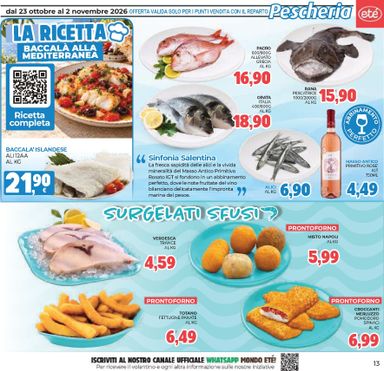 Volantino Eté - Eté valido dal 23/10 al 02/11 - pagina 13