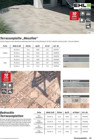 Prospekt toom - Toom - Gartenbaustoffe gültig ab 01.03. bis 31.12. - seite 25