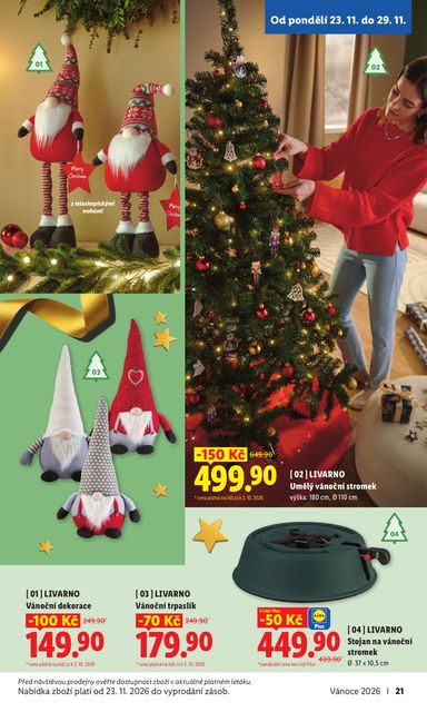 Leták Lidl - Lidl - Vánoční inspirace od 19.10. do 20.12. - strana 21