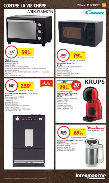 Catalogue Intermarché - Intermarché valable dès le 06/10 au 18/10 - page 43