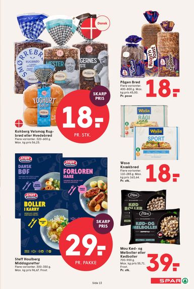 Brochurer SPAR - Spar gyldig fra 23.10. til 29.10. - side 14